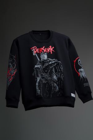 Tale Of Berserk - Anime Sweatshirt with Puff Print and Embroidery