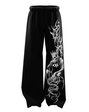 Demonitor Unisex Straight Fit Baggy Pants