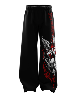 Scarlet Unisex Straight Fit Baggy Pants