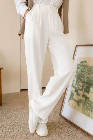 Men’s Linen Trouser – White